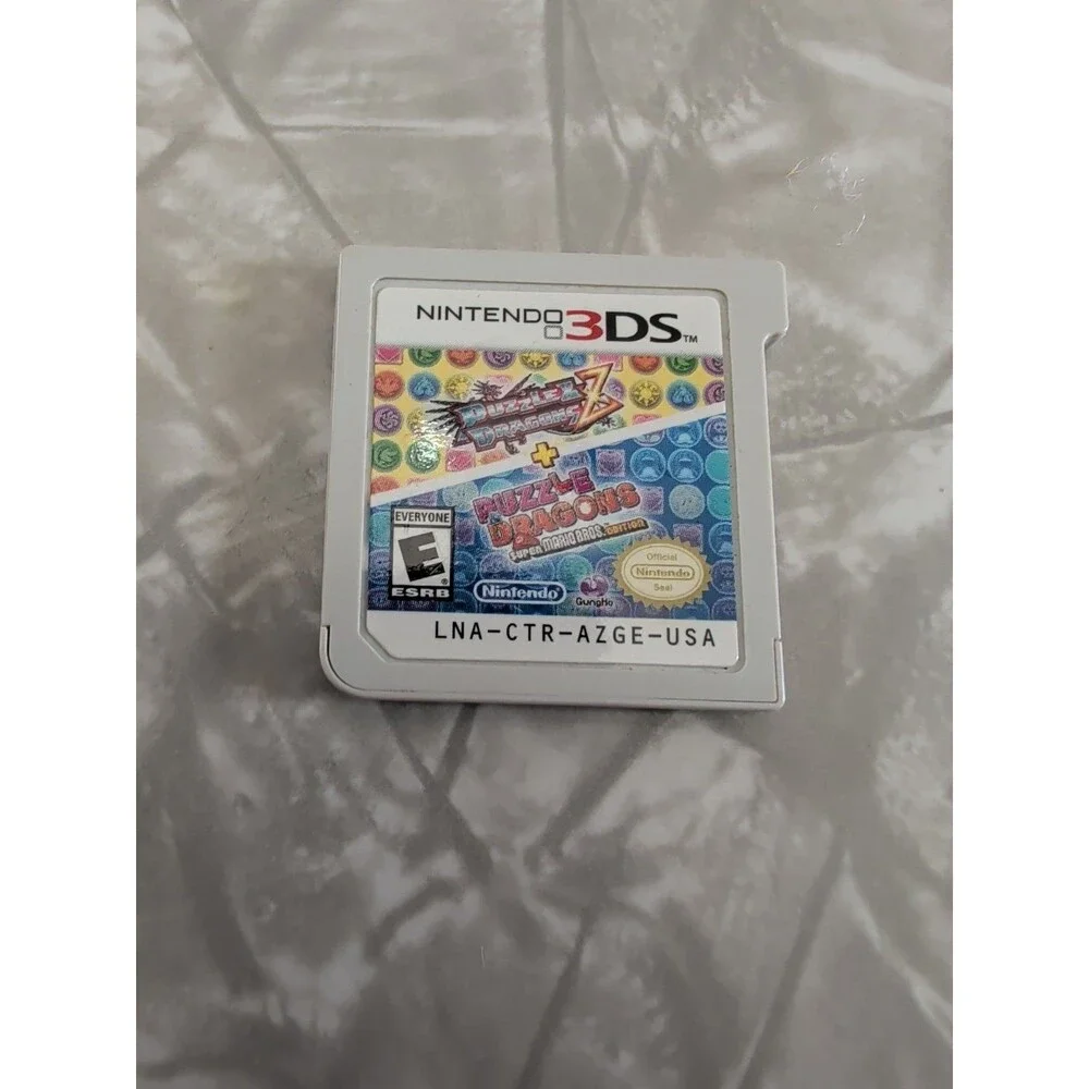 Puzzle & Dragons Z + Super Mario Edition Nintendo 3DS Cartridge Only TESTED